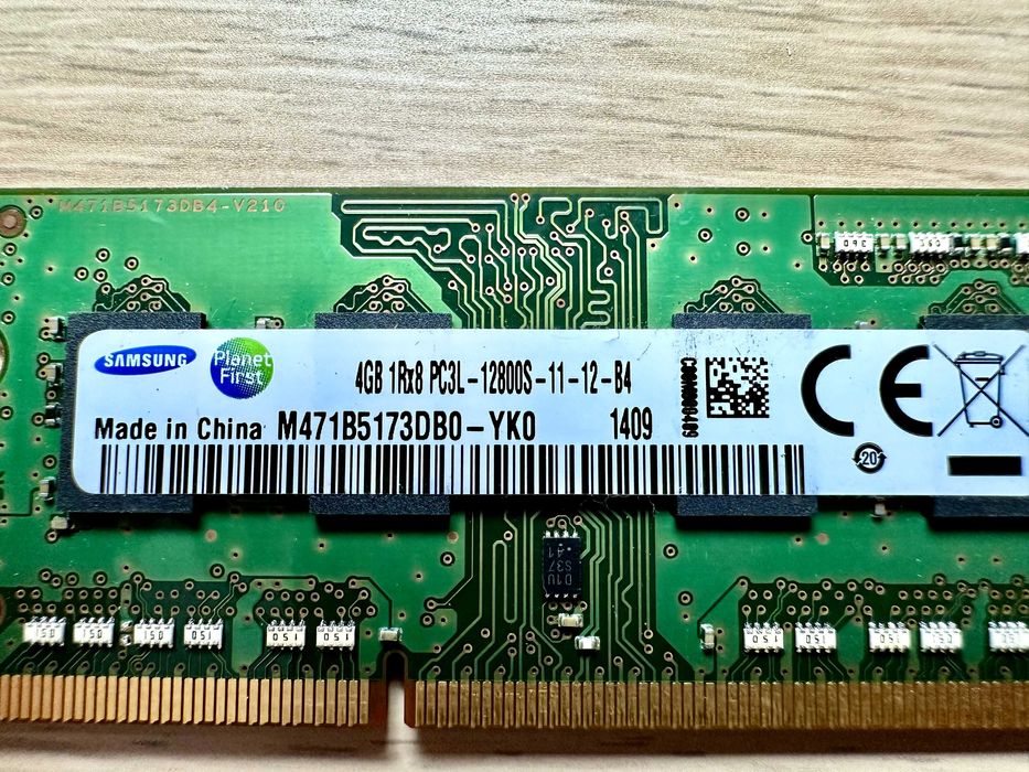 RAM Samsung 8GB 2x4GB DDR3 / DDR3L PC3L 12800S – sprawna / testowana