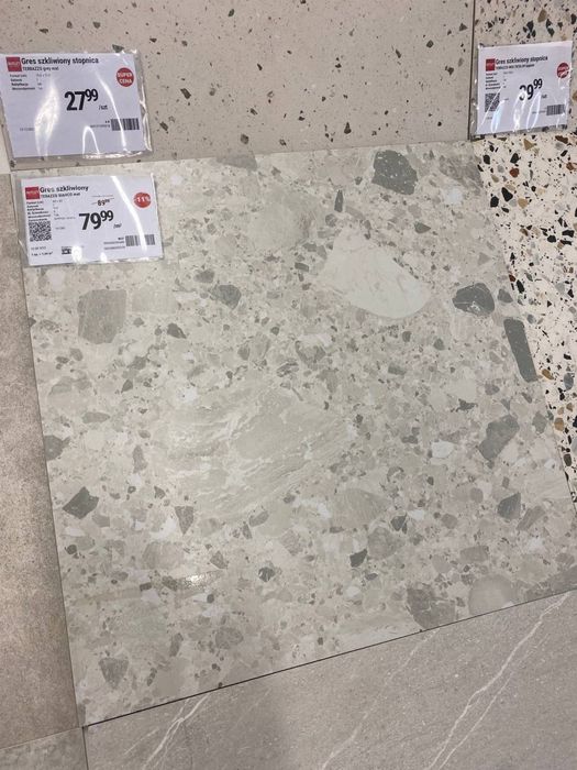 Gres szkliwiony TERAZZO SIANCO