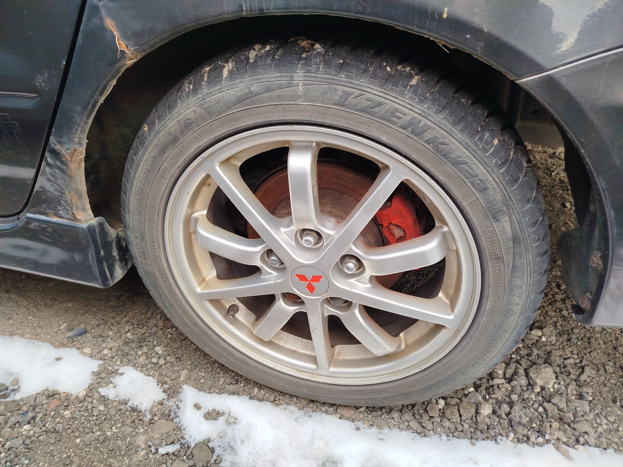 Koła alufelgi z oponami 16 cali Mitsubishi Lancer wysyłka