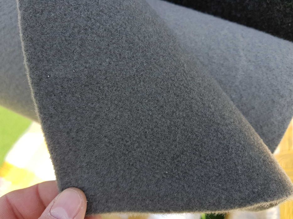 Wykładzina welur popiel ciemna 2m nowa tanio