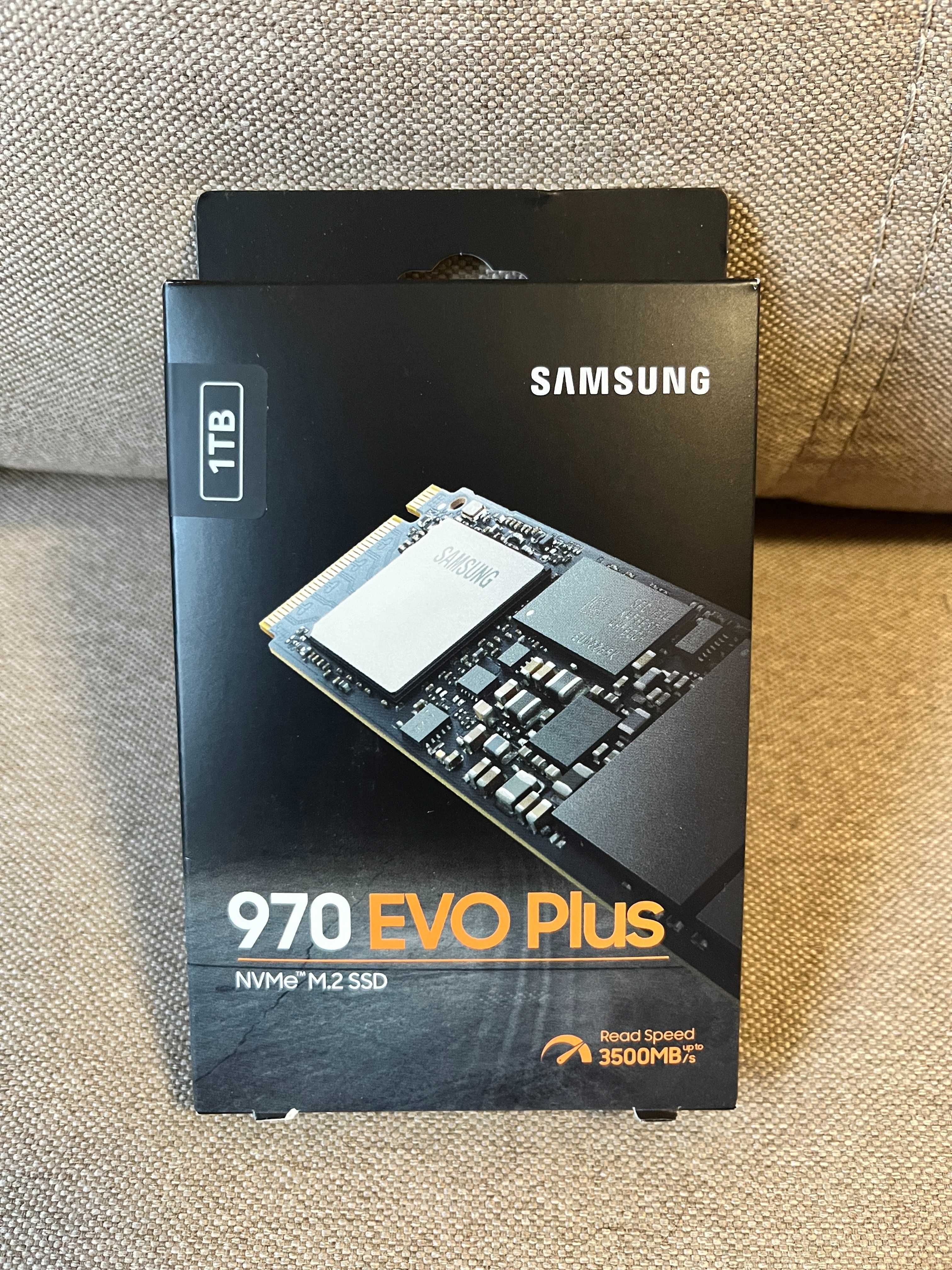 SSD SAMSUNG 970 EVO PLUS 1TB  M.2 2280 PCIe 3.0 x4, NVMe MZ-V7S1T0B/AM