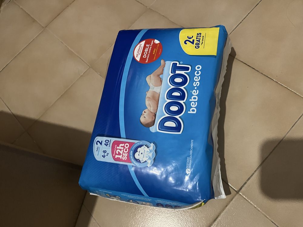 Fraldas Dodot tam. 2/3