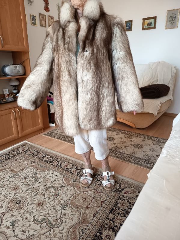 Futro ze srebrnych lisow