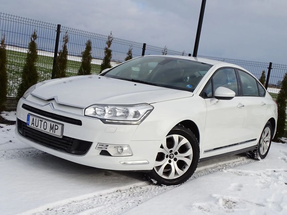 Citroën C5 2.0 Hdi 163KM Nawigacja Skóra Tempomat Zadbany Perła PL Zamiana