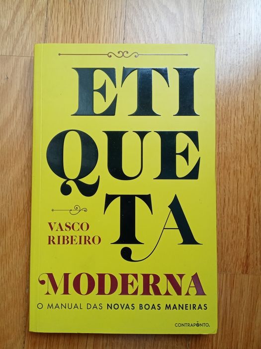 Etiqueta moderna de Vasco Ribeiro