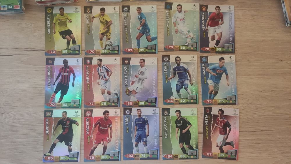 Karty Panini Champions League 2011/2012 - FANS FAVOURITE