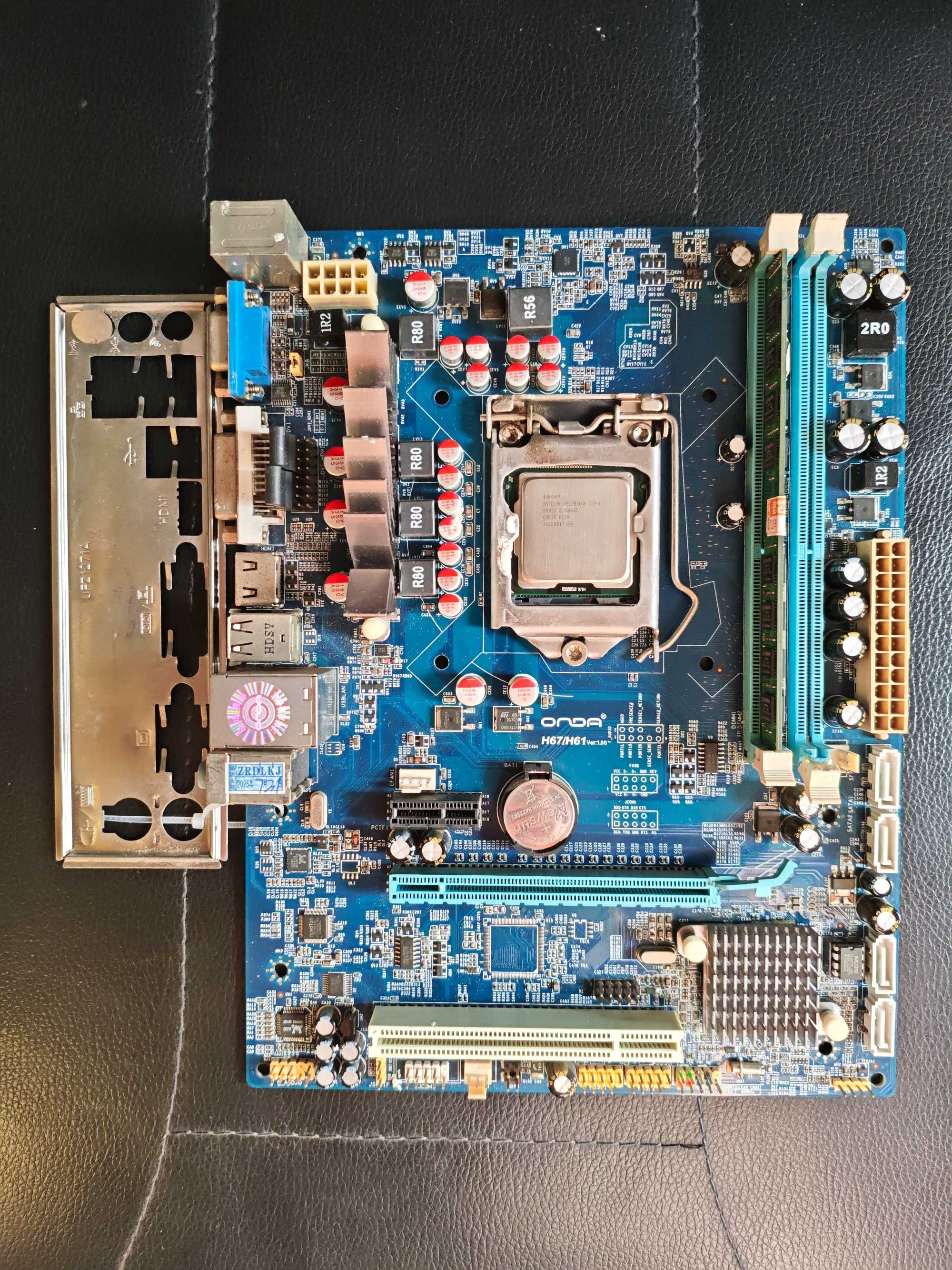 ONDA H67 Intel Celeron G540 Kingston ddr3 4gb