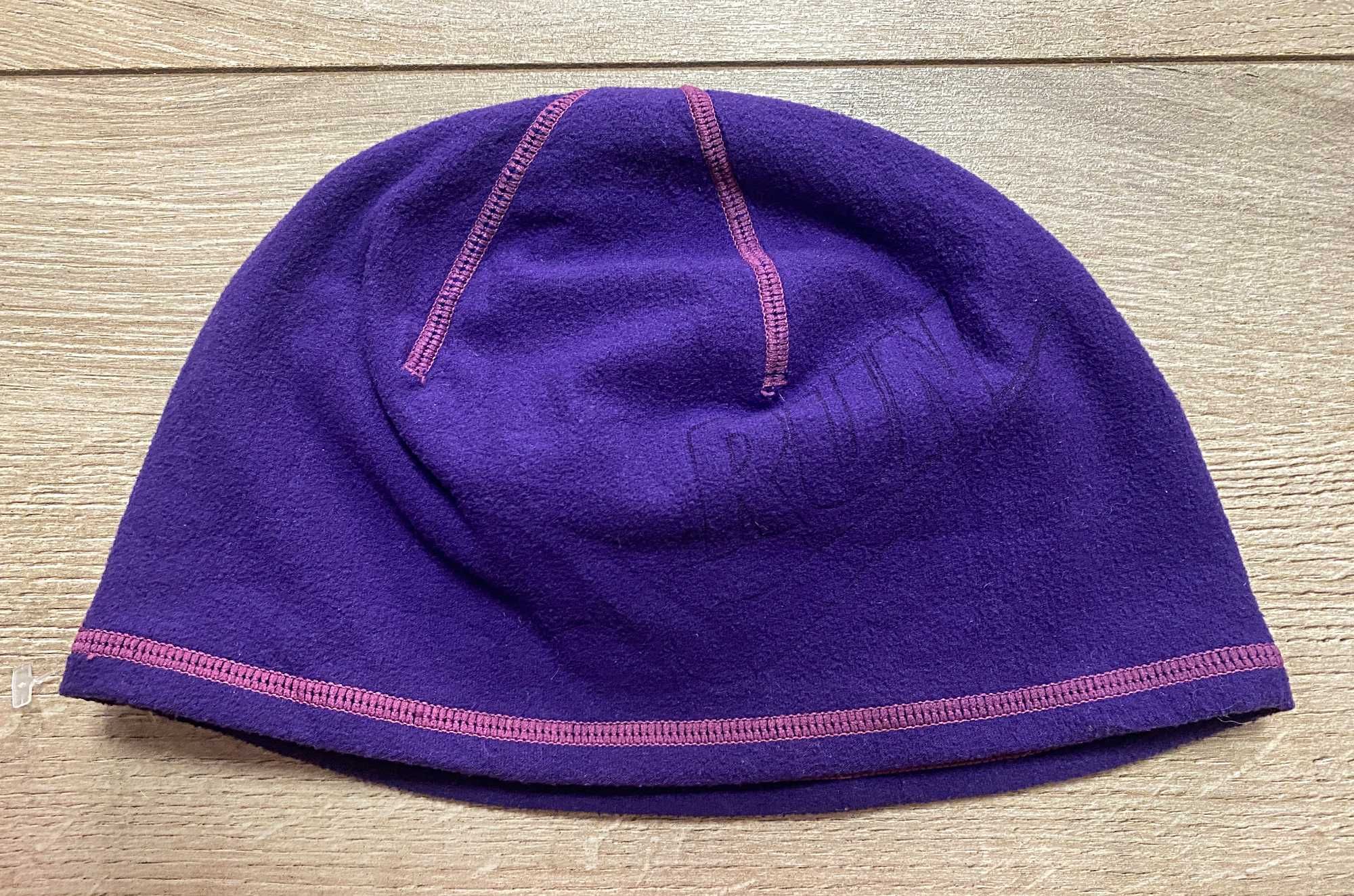 Женская беговая шапка Nike Purple Run Lotus Reversible Knit Beanie