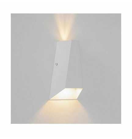 Kinkiet LED trapez nowoczesny biały