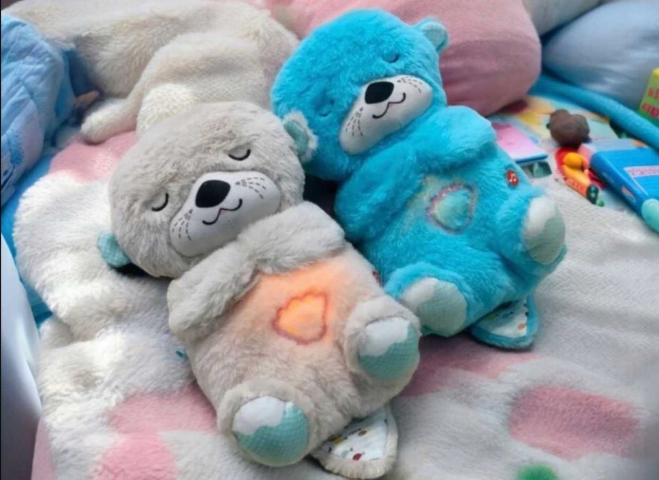 Wydra Szumiś Oddychająca przytulanka maskotka uspokajacz miś 32