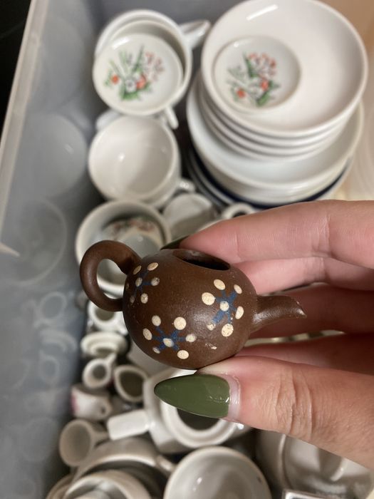 Serviço de chá para criança
