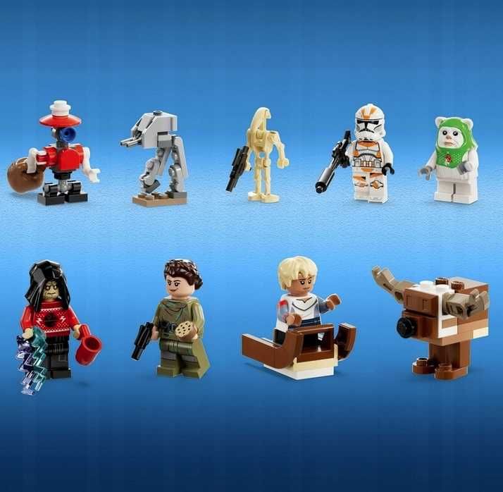 LEGO Star Wars 75366 Kalendarz Adwentowy 2023 Gwiezdne Wojny prezent