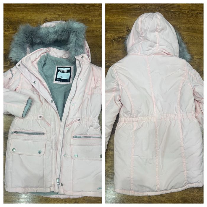 Зимова парка пальто для дівчинки 10-11 років