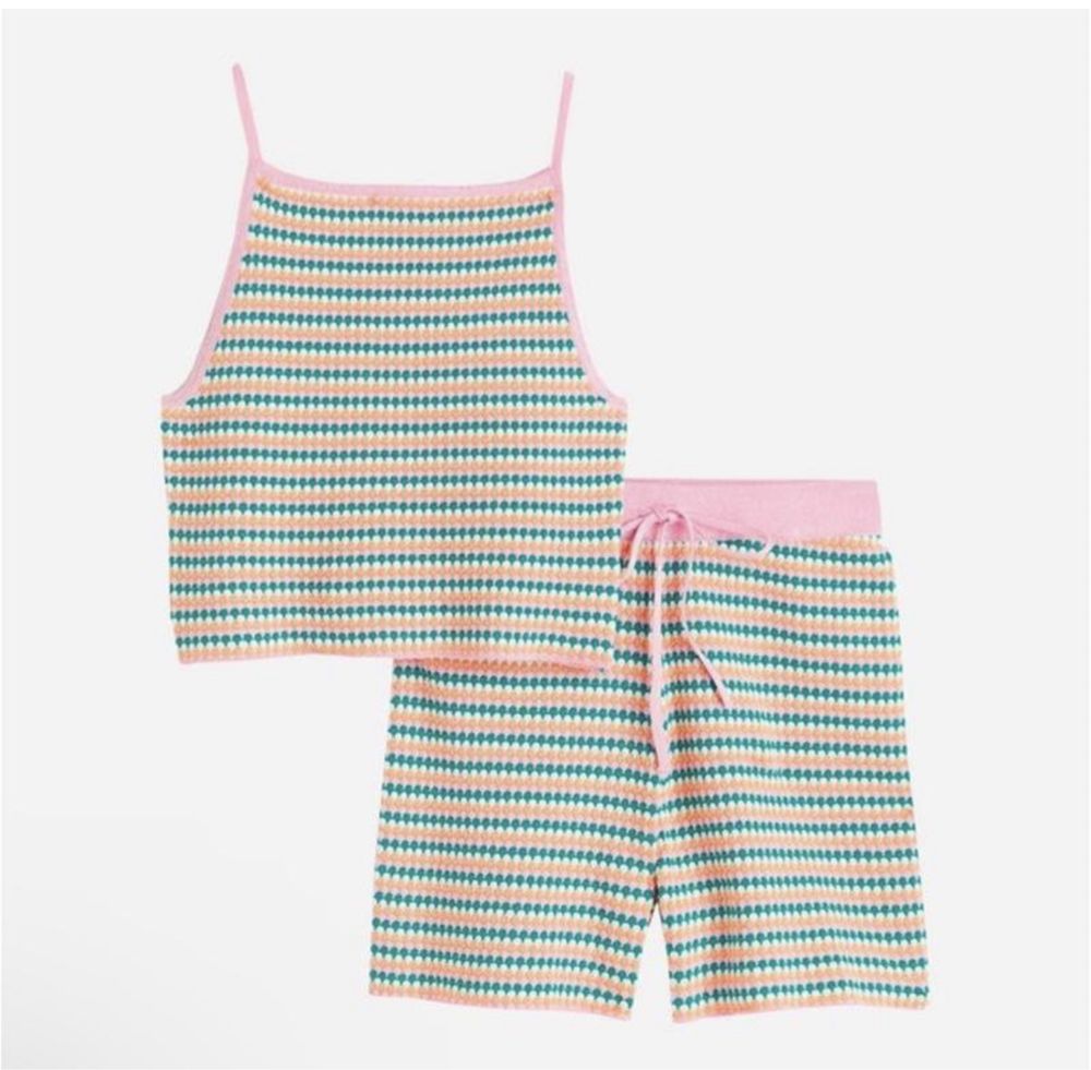 Костюм для дівчинки вязаний H&M