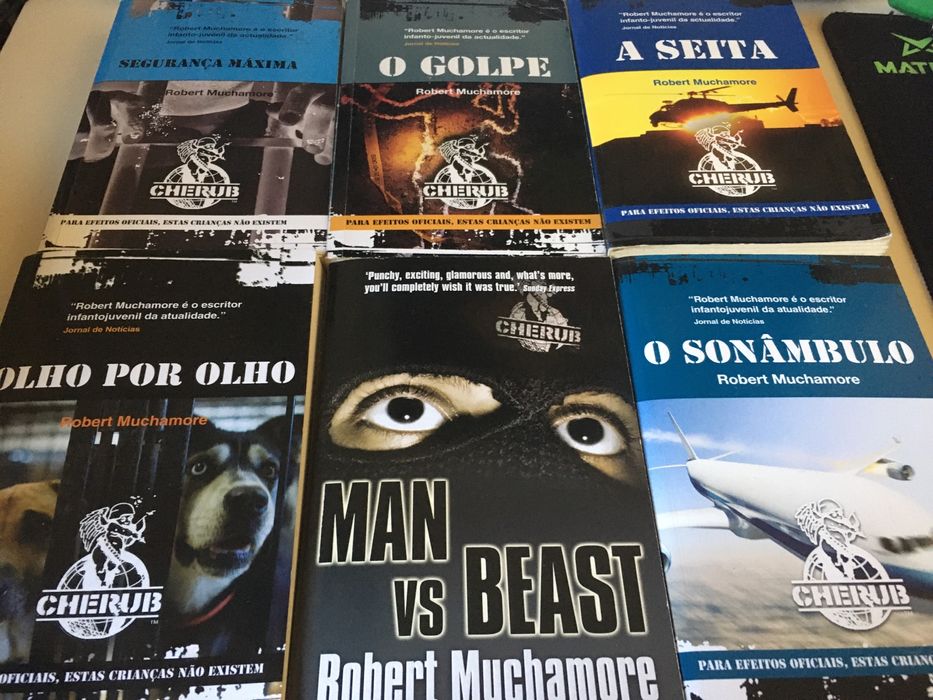 Livros coleção Cherub
