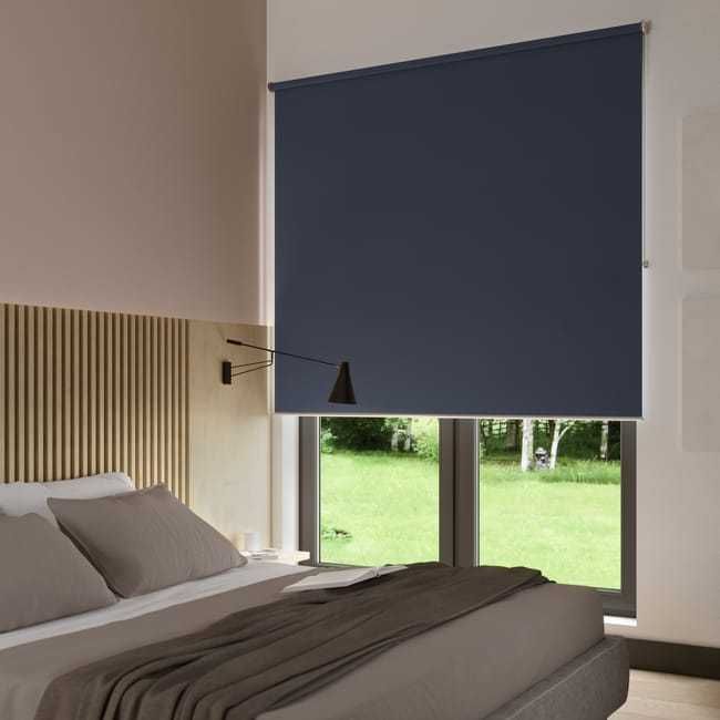 Estore de rolo blackout  200cm x 250cm Cinzento - NOVO