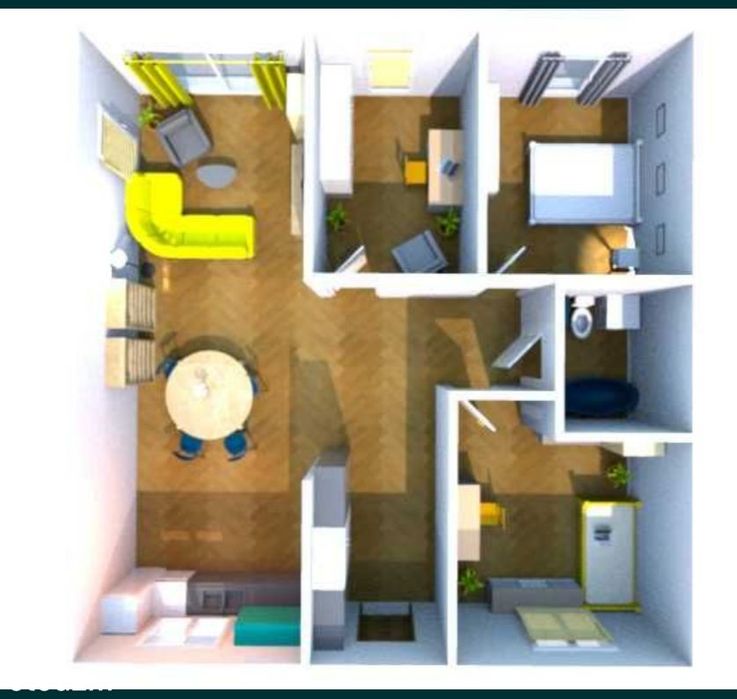 Nowoczesne mieszkanie 4 pok. z działką 500m2 z poddaszem