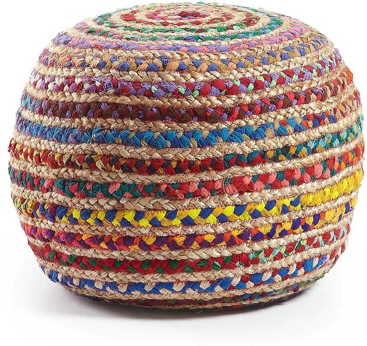 Westwing Laforma Puf Samy Multicolor 50x50x35cm