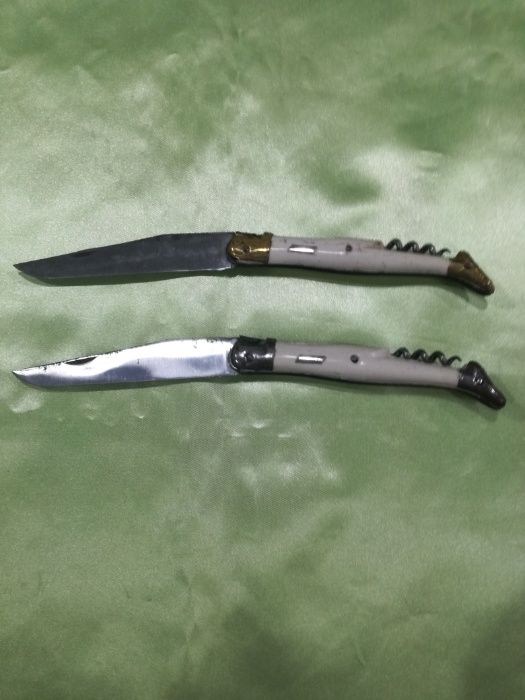 Canivetes Tipo Laguiole - 2 Canivetes com Saca Rolhas-Preço Conjunto