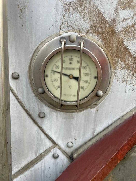 Zbiornik nierdzewny 25 000 l (inox) – z wężownicą grzewczą, izolowany