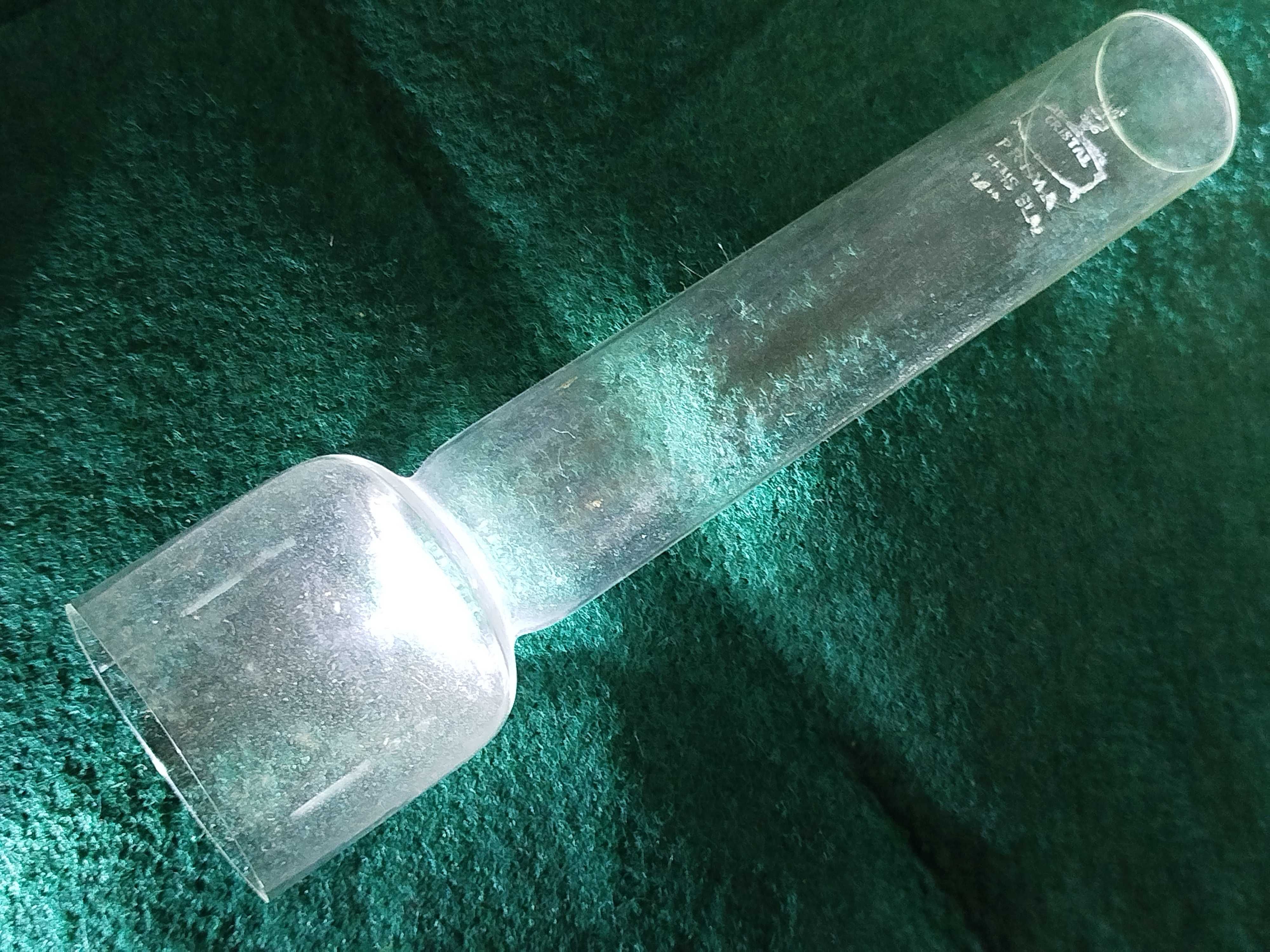 Klosz do lampy naftowej wąski komin