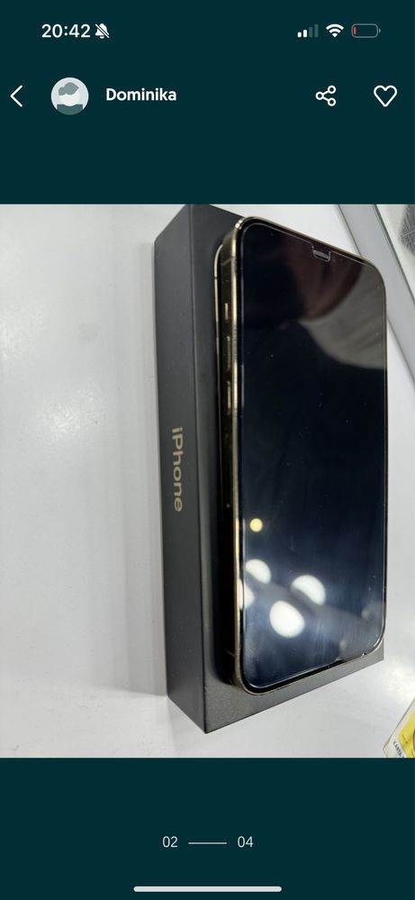 Iphone 12 pro max 128gb telefon