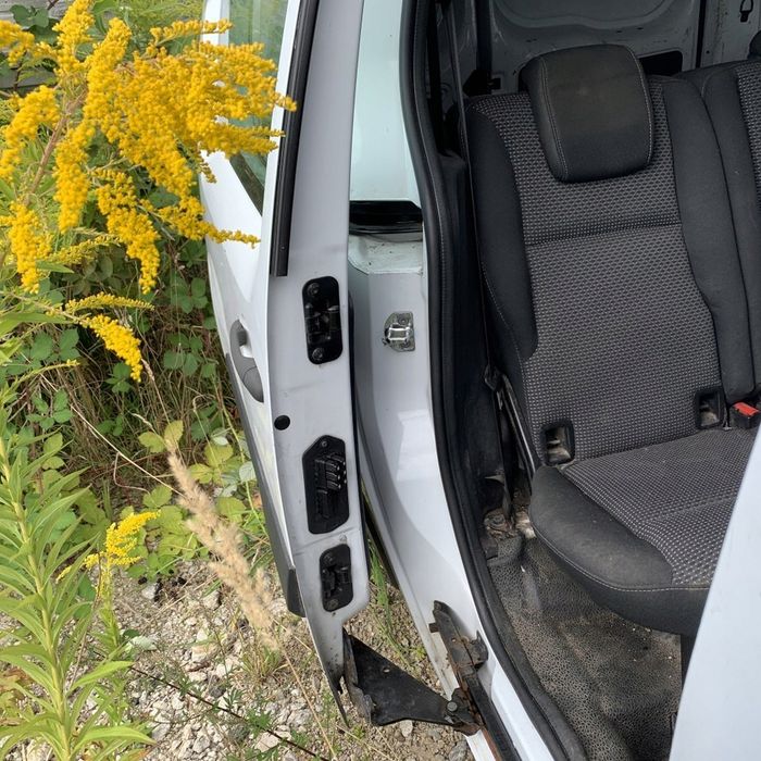 Drzwi Prawe Tył Tylne Przesuwne Białe Kangoo Iii Citan W415 Long Długi