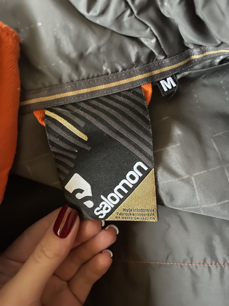 SALOMON зимняя куртка Gore Tex оригинал с капюшоном