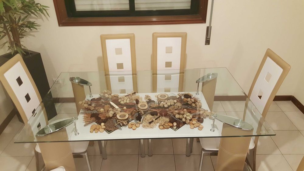 Mesa de jantar 1,50x0,90 mt