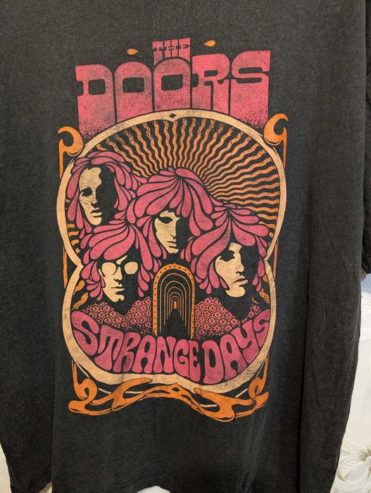 Мужская оверсайз футболка мерч Doors, размер M, 2024 год