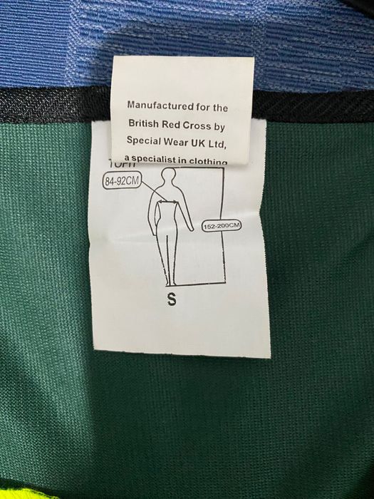 Casaco/colete pro alta visibilidade British Red Cross p/ colecionador