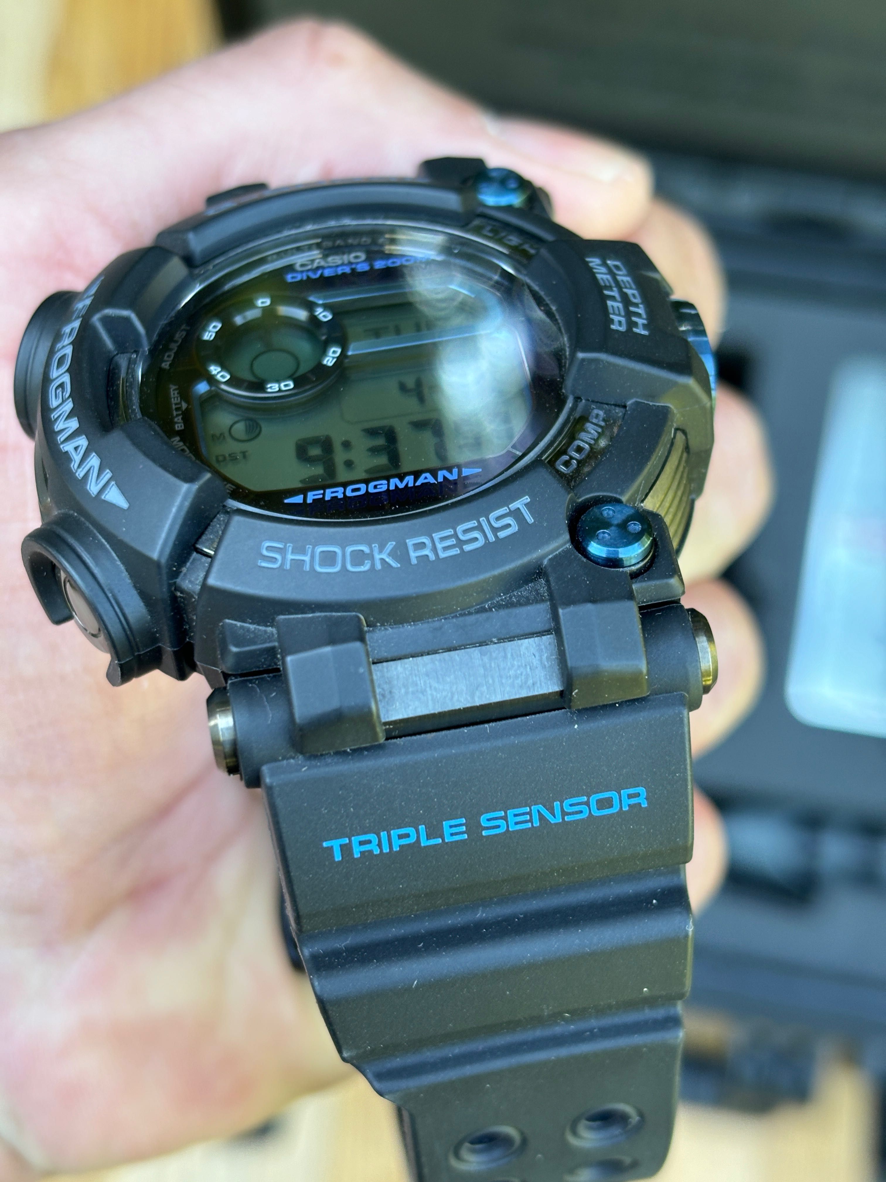 Casio g-shock frogman GWF-d1000b
