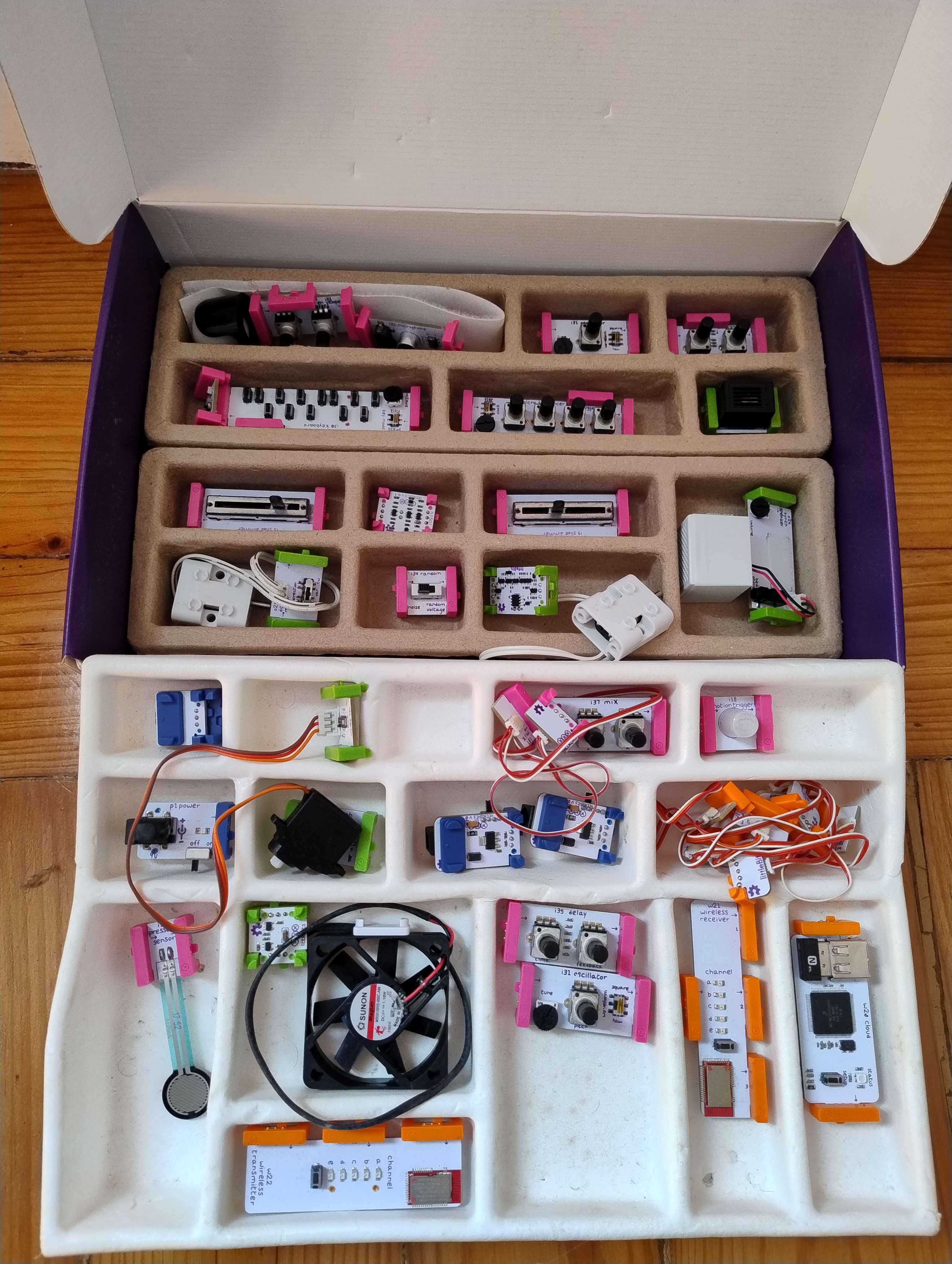 Eletronica para crianças LittleBits