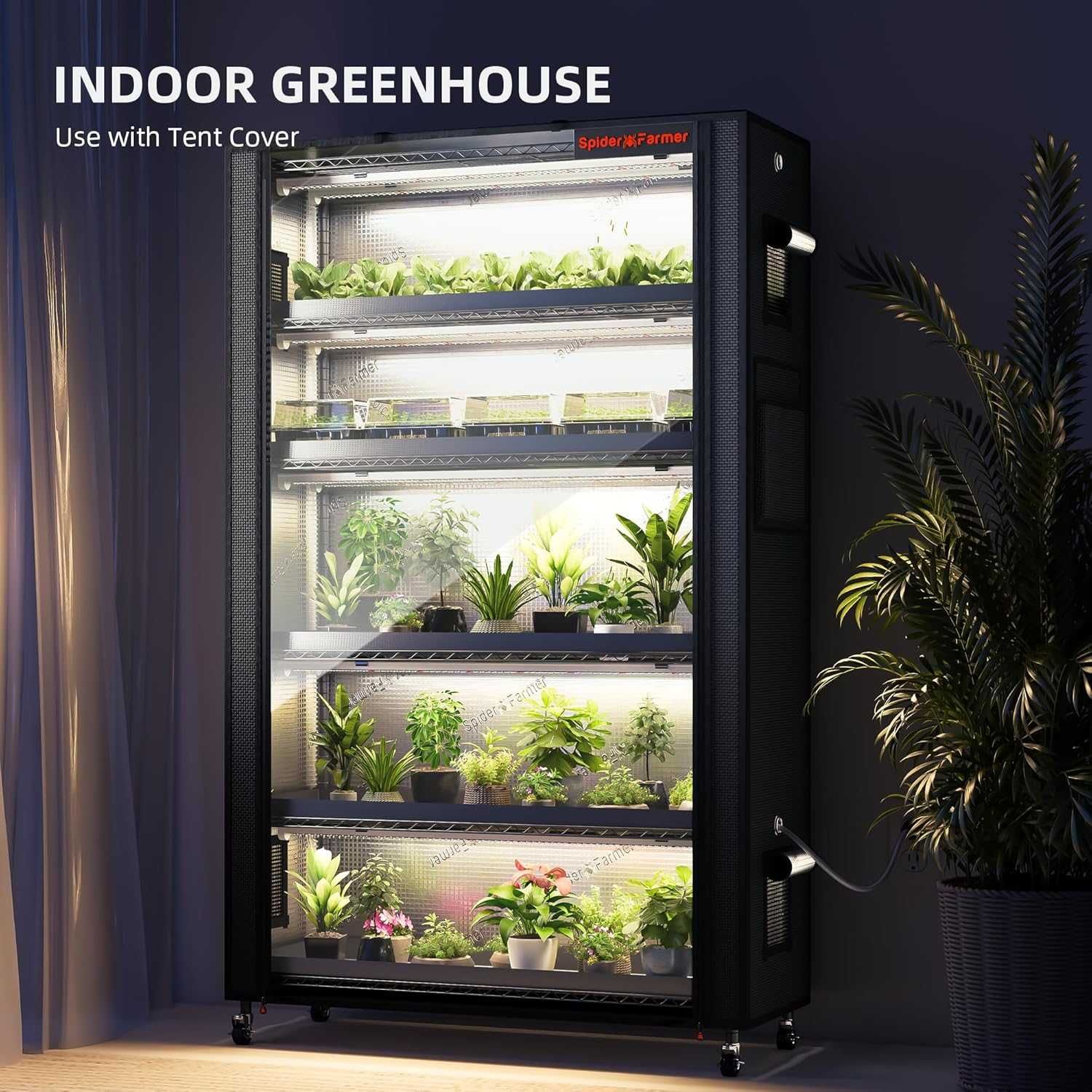 Spider Farmer NAMIOT DO UPRAWY ROŚLIN GROWBOX z lampami X10 220 W