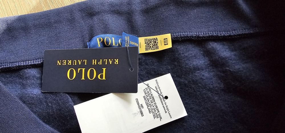 Spodnie dresowe Polo Ralph Lauren L męskie nowe ATL NAVY
