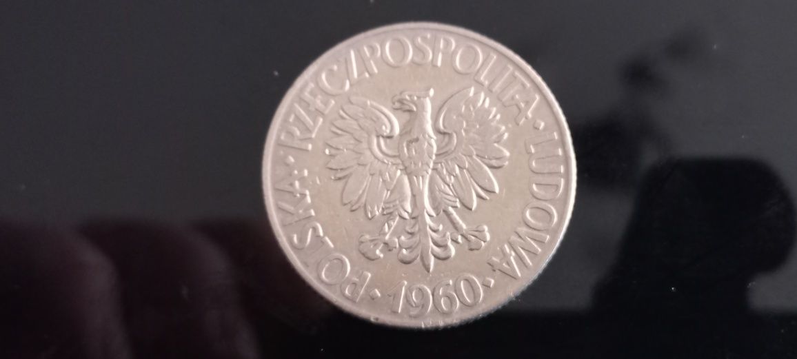 Moneta 10 zł. 1960 rok. Na pamiątkę.