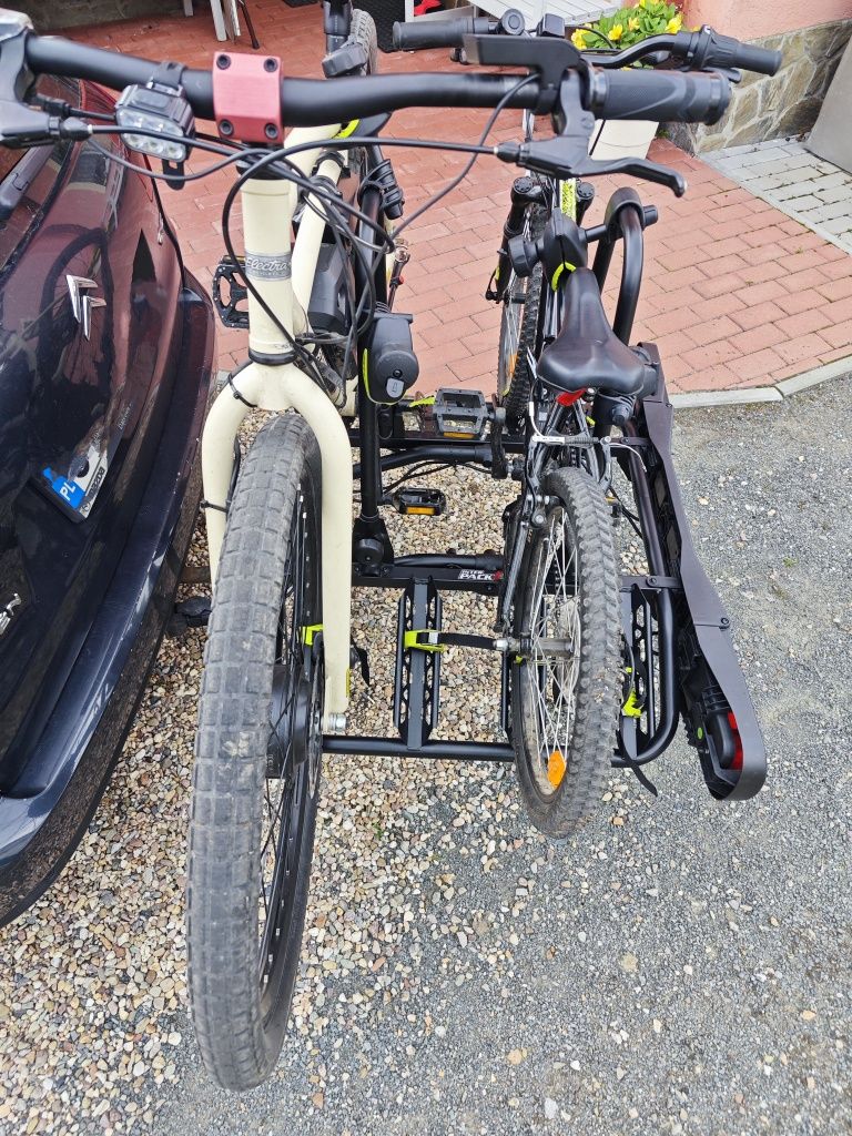 Wynajem bagażnik rowerowy na hak - 4 rowery
