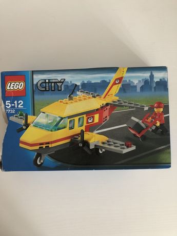 LEGO City furgonetka pocztowa poczta lotnicza samolot 7732
