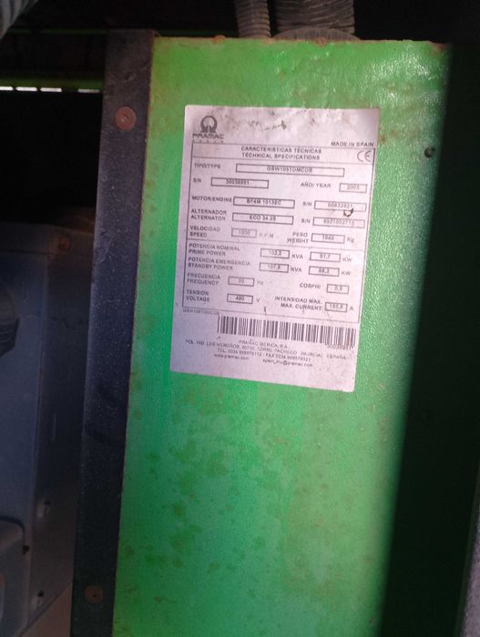 Grupo Gerador PRAMAC