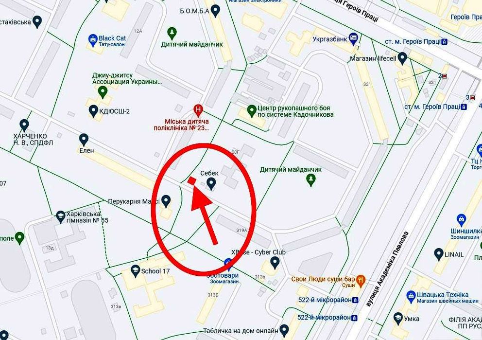 Павільйон 22 м2 серед житлових будинків м.Салтівська Харків оренда