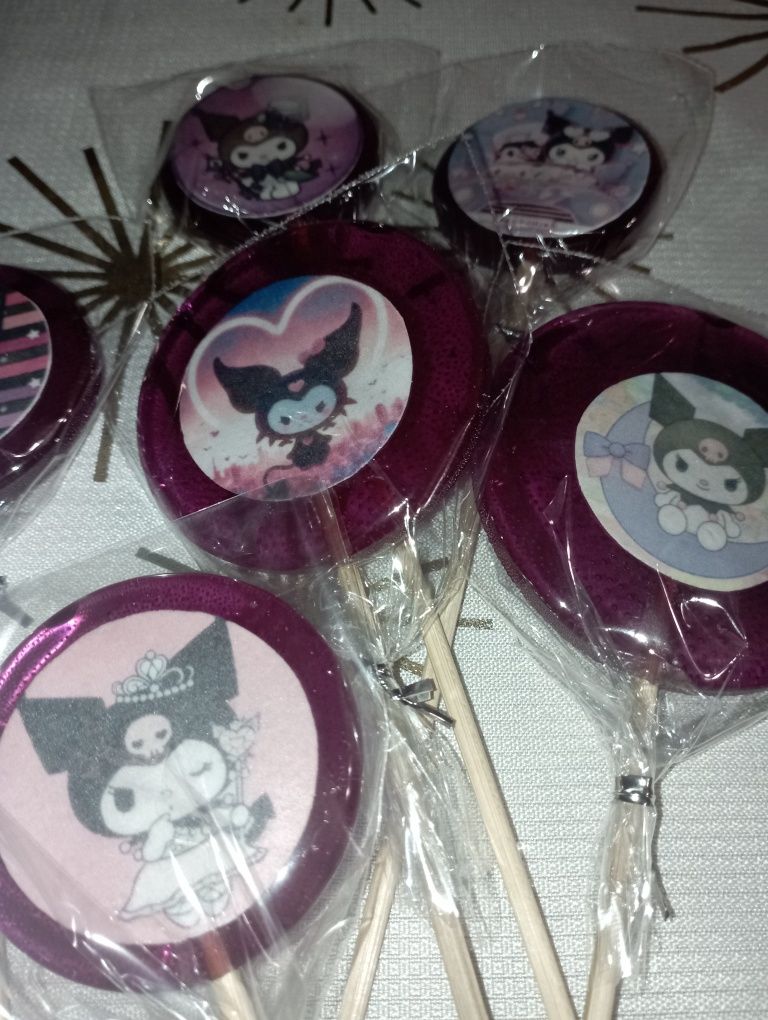 Lizaki ręcznie robione stitch ozdoba tortu