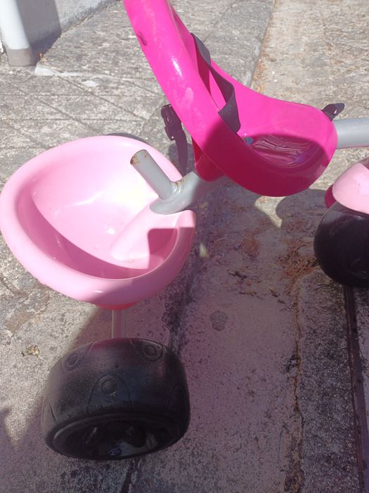 Triciclo be mov cor de rosa