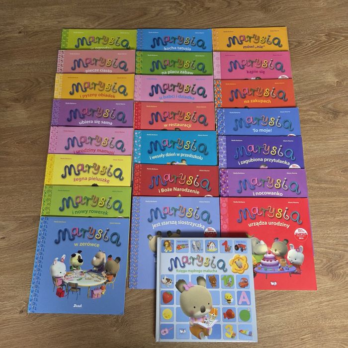 Seria 23 książek Misia Marysia