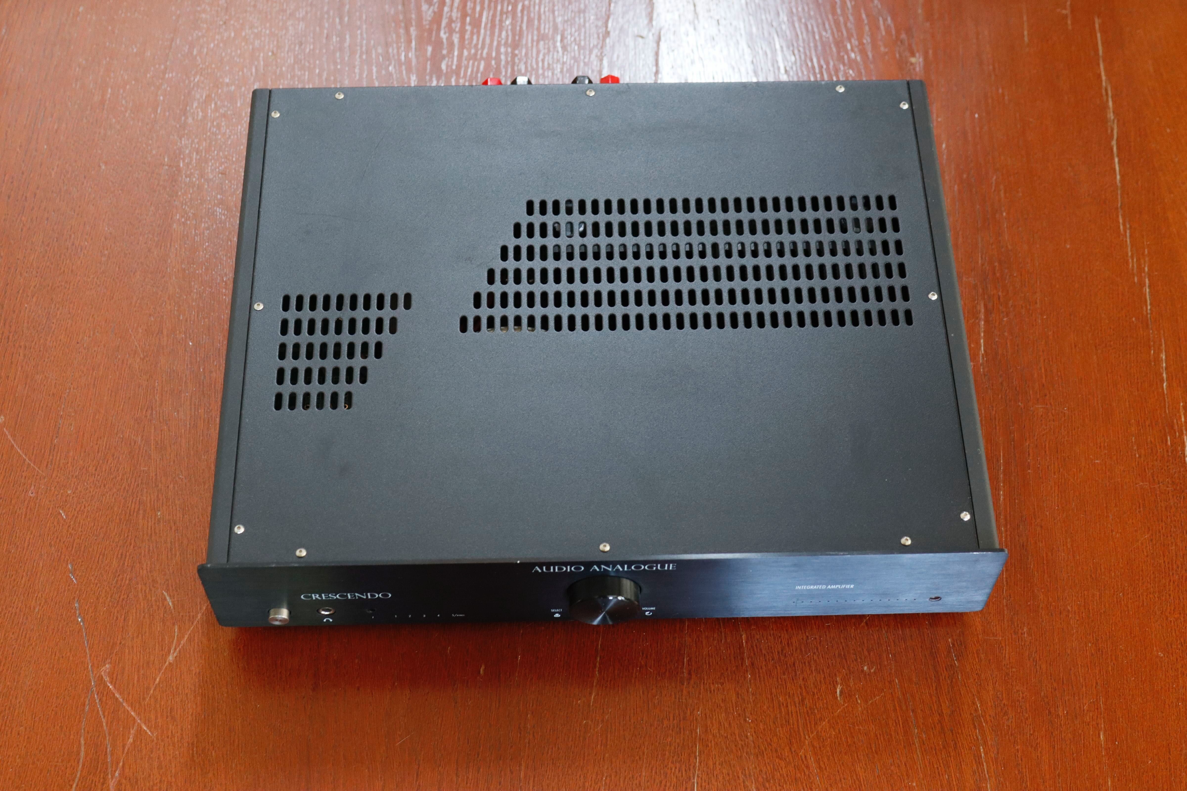 Wzmacniacz Audio Analogue Crescendo + pilot org