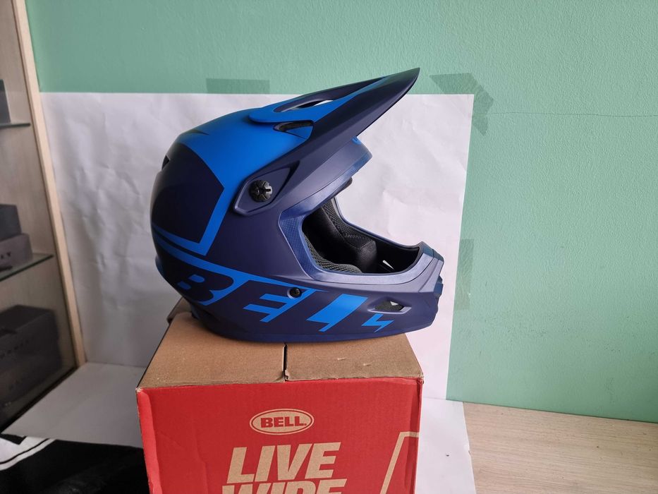 Велошолом шлем шолом BMX даунхилл фулфейс Bell Transfer M
