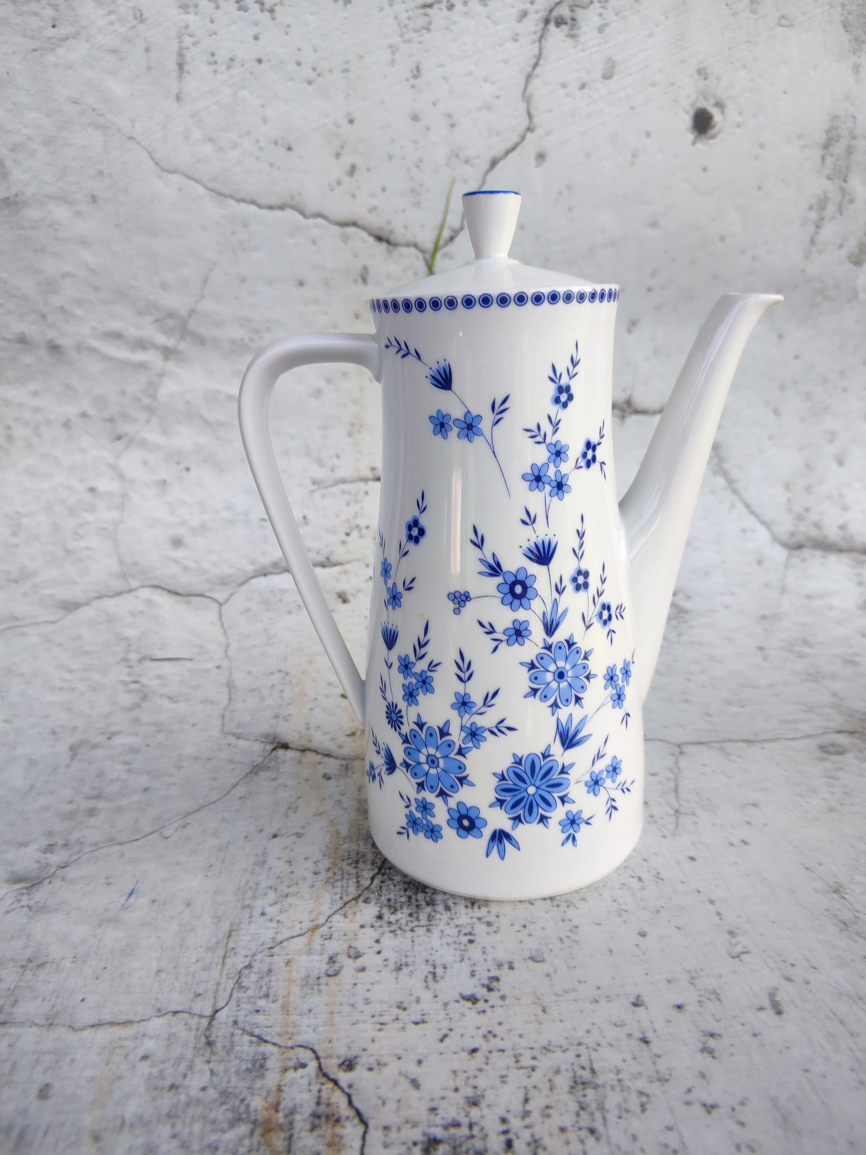 Porcelanowy dzbanek Seltmann - Doris - Bauerisch Blau