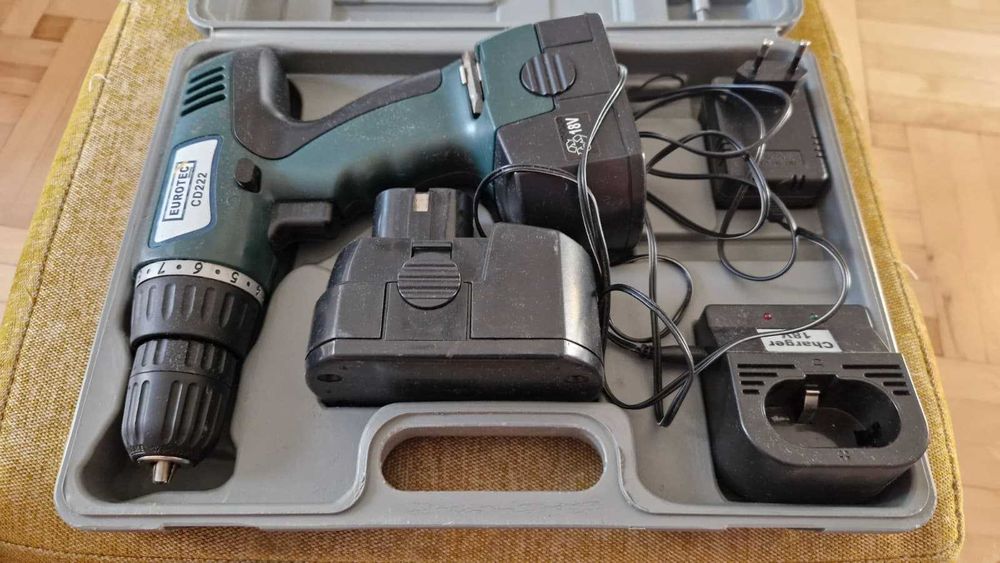 Wkrętarka akumulatorowa firmy Eurotec