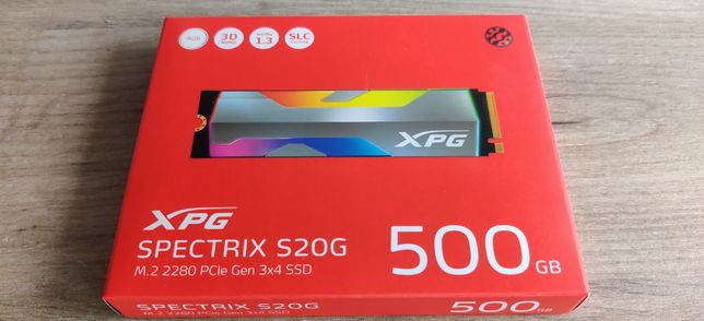 SSD NVMe XPG Spectrix 500gb (4k)