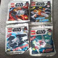 Polybag  Lego Star Wars  mix saszetki nowe 4 statki Star Wars Lego