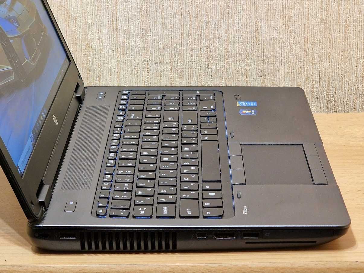 Ігровий HP ZBook 15 G2 NVIDIA Quadro K2100M Core i7-4800MQ SSD512Gb